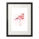 Plakat z flamingiem - profil 2