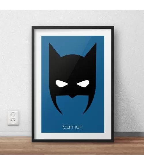 Plakat z postacią Batmana