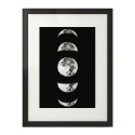 Skandynawski plakat Fazy księżyca 3