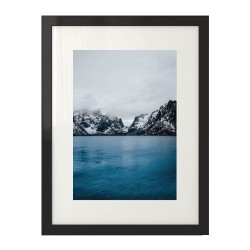 Plakat fotograficzny "Górskie jezioro"