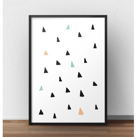 Children's poster "Triangles"