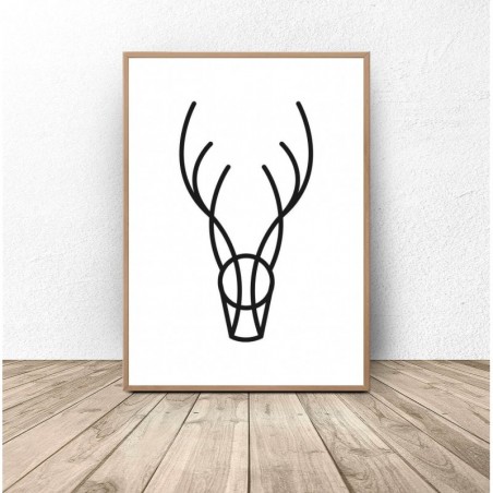 "Deer" poster