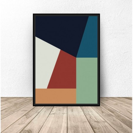 Abstract poster "Rectangular geometry"