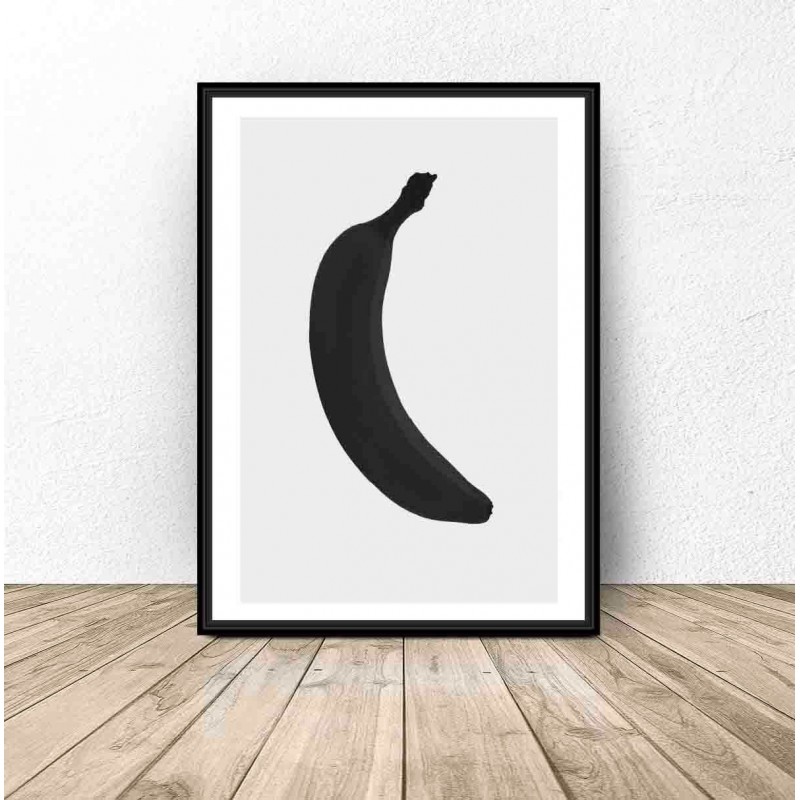 Plakat do kuchni Banan