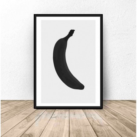 Plakat do kuchni "Banan"