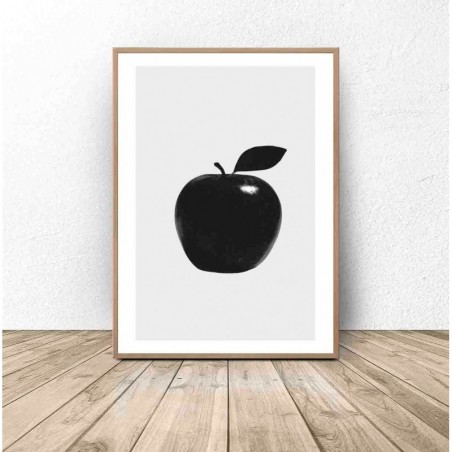 Poster for the kitchen and dining room "Apple"