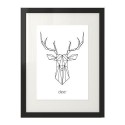 Plakat z jeleniem Deer 2