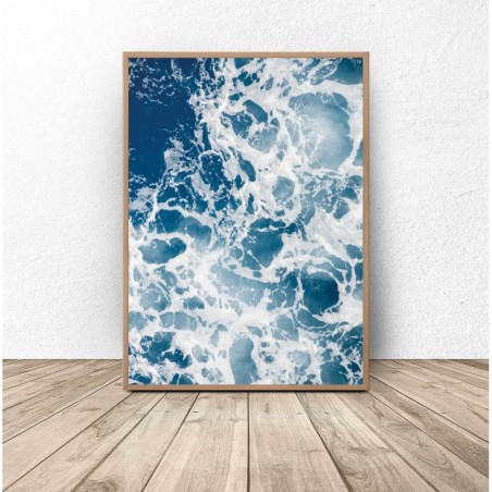 Decorative poster "Sea foam"