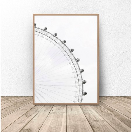 Wall poster "Ferris wheel"