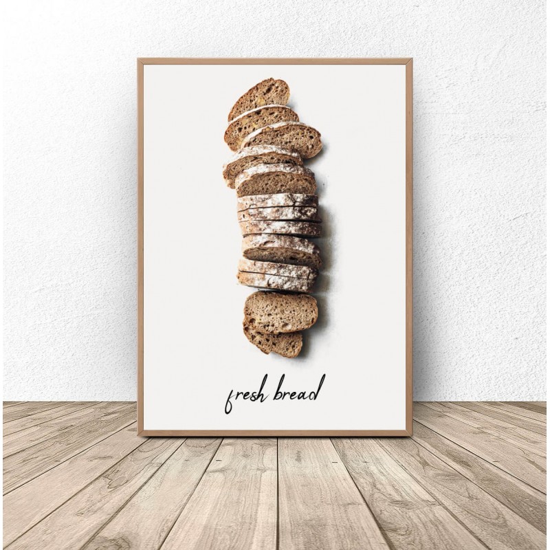 Plakat kuchenny Świeży chleb