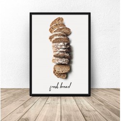 Plakat kuchenny "Świeży chleb"