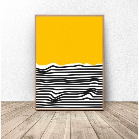 Abstract poster "Beach"