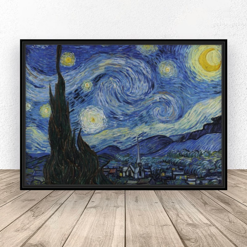 Plakat reprodukcja Gwieździsta noc Vincent van Gogh