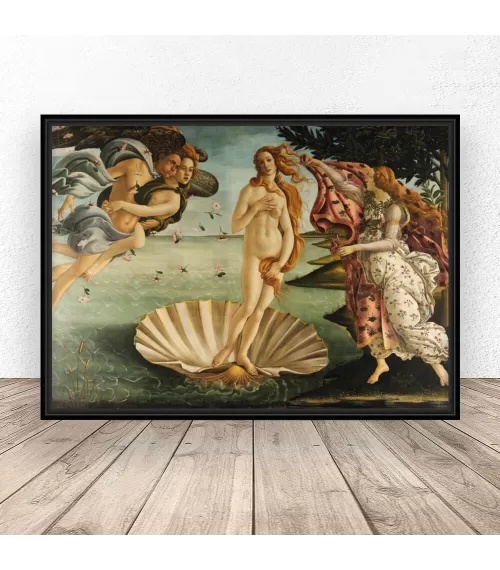 Plakat reprodukcja "Narodziny Wenus" Sandro Botticelli