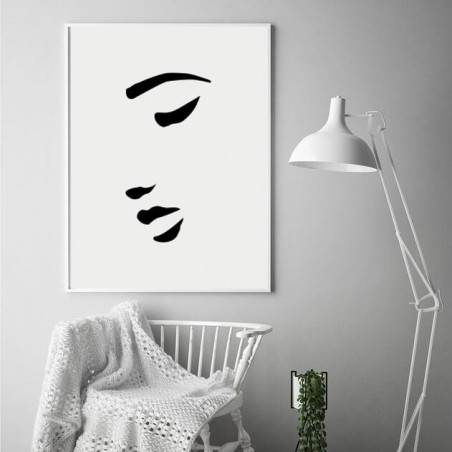 Wall poster "Woman's face"