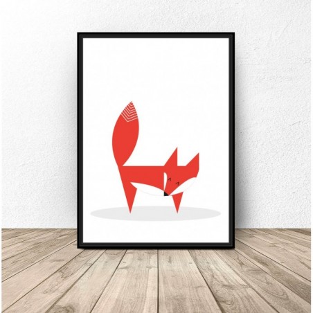 "Scandinavian fox" poster