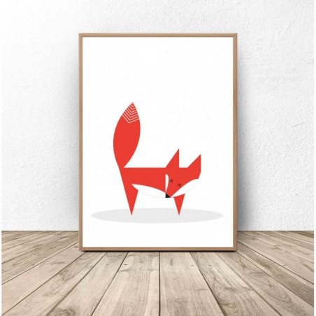 "Scandinavian fox" poster