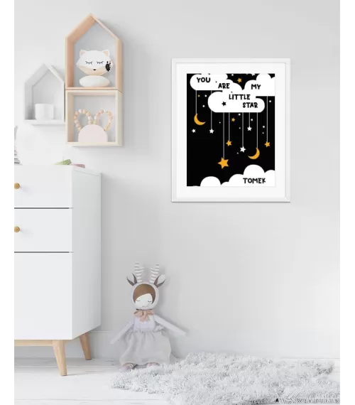 Personalizowany plakat "Little star"