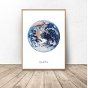 Plakat z planetą Ziemia 2