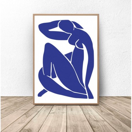 Poster reproduction of "Blue Nudes" by Henri Matisse
