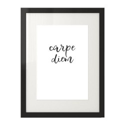 Motywacyjny plakat "Carpe diem" rozm. 40x50