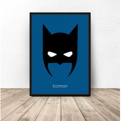 Plakat z postacią Batmana