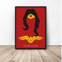 Plakat z postacią Wonder Woman