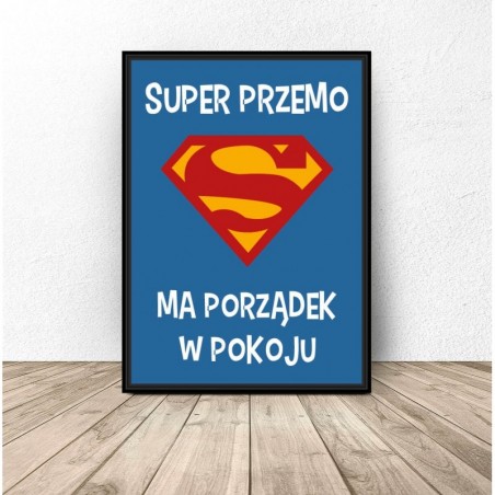 Plakat personalizowany "Super dziecko"
