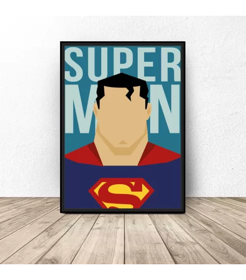 Plakat na ścianę "Superman"