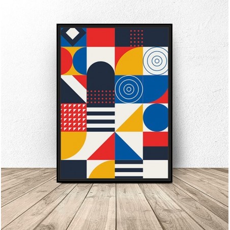 Poster "Geometric mosaic"