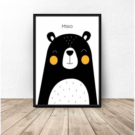 Plakat dla dzieci "Misio" - rozm. 50x70