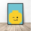 Plakat ludzik Lego Blink 2