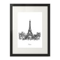 Plakat z Wieżą Eiffla w Paryżu 2