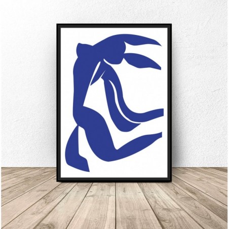 Plakat Henri Matisse Blue Dance. Reprodukcja - Grafika na Ścianę | Scandi Poster