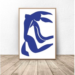 Plakat reprodukcja "Blue Dance" Henri Matisse