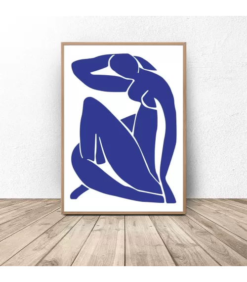 Zestaw dwóch plakatów "Blue" Henri Matisse
