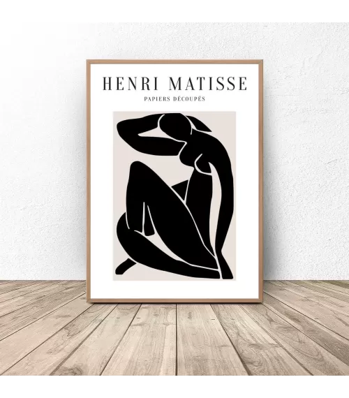 Zestaw dwóch plakatów "Black" Henri Matisse