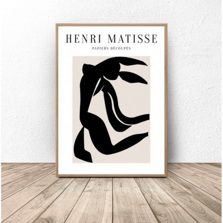 Henri Matisse Black Dance poster. Reproduction - Wall Artwork | Scandi Poster