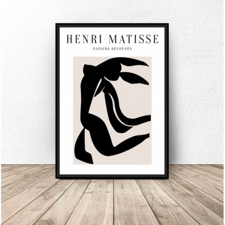 Plakat Henri Matisse Black Dance. Reprodukcja - Grafika na Ścianę | Scandi Poster