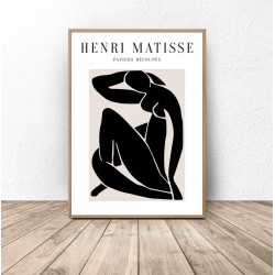 Plakat "Black Nude" Henri...