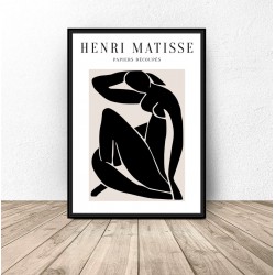 Plakat "Black Nude" Henri Matisse