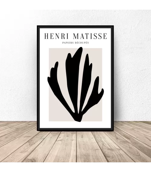 Plakat "Black Leaf" Henri Matisse