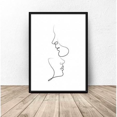 Couple Poster. Glamor - Wall Graphics | Scandi Poster