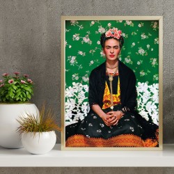 Kolorowy plakat "Frida Kahlo"