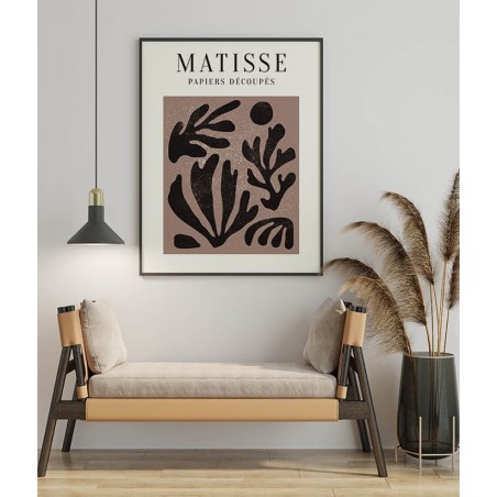 Poster "Plants in Brown" by Henri Matisse