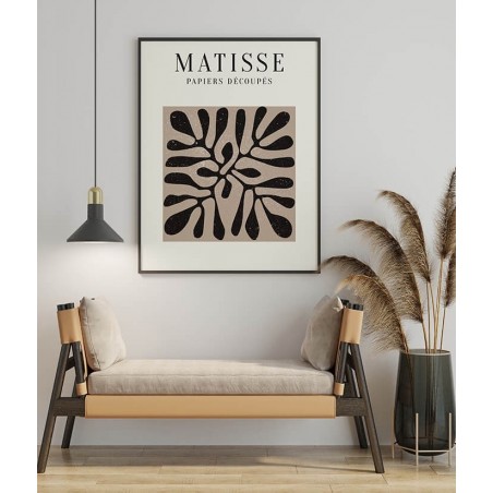 Plakat "Czarna roślina" Henri Matisse