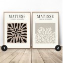 Zestaw dwóch plakatów Rośliny Henri Matisse