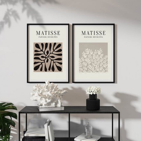 Set of two posters "Plants" by Henri Matisse