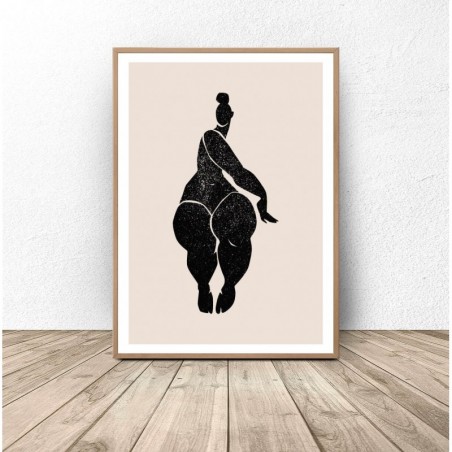 Zestaw Trzech Plakatów "Kobiece sylwetki" - Grafiki od 39zł! Sklep Internetowy | Scandi Poster