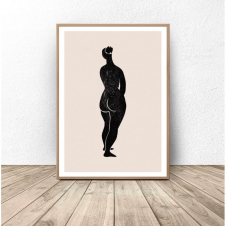 Zestaw Trzech Plakatów "Kobiece sylwetki" - Grafiki od 39zł! Sklep Internetowy | Scandi Poster